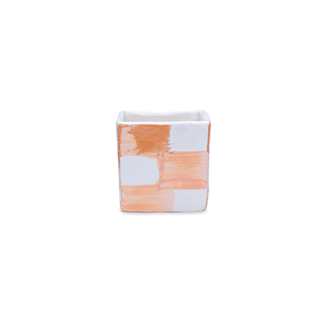 Marble Cubical Pot