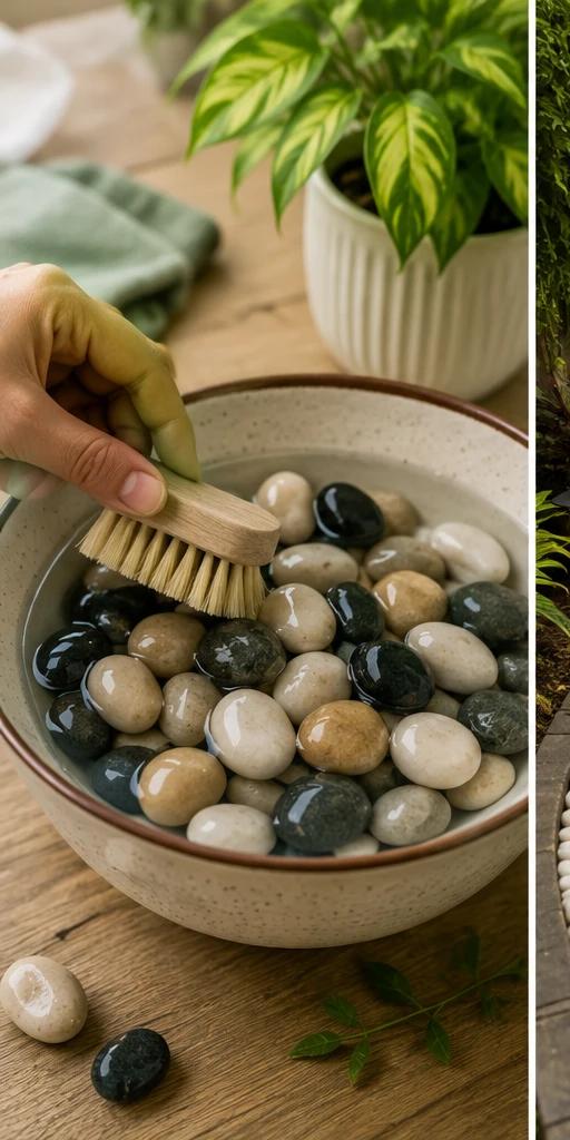 How to Clean and Maintain Decorative Pebbles at Home: A Complete Care Guide