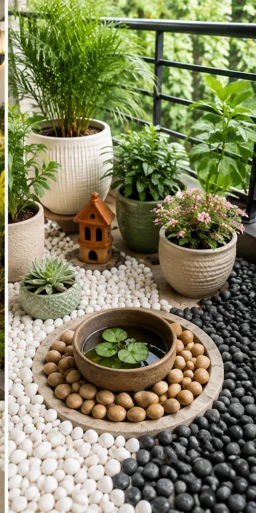 Top 10 Ways to Use Decorative Stones in Your Balcony Garden