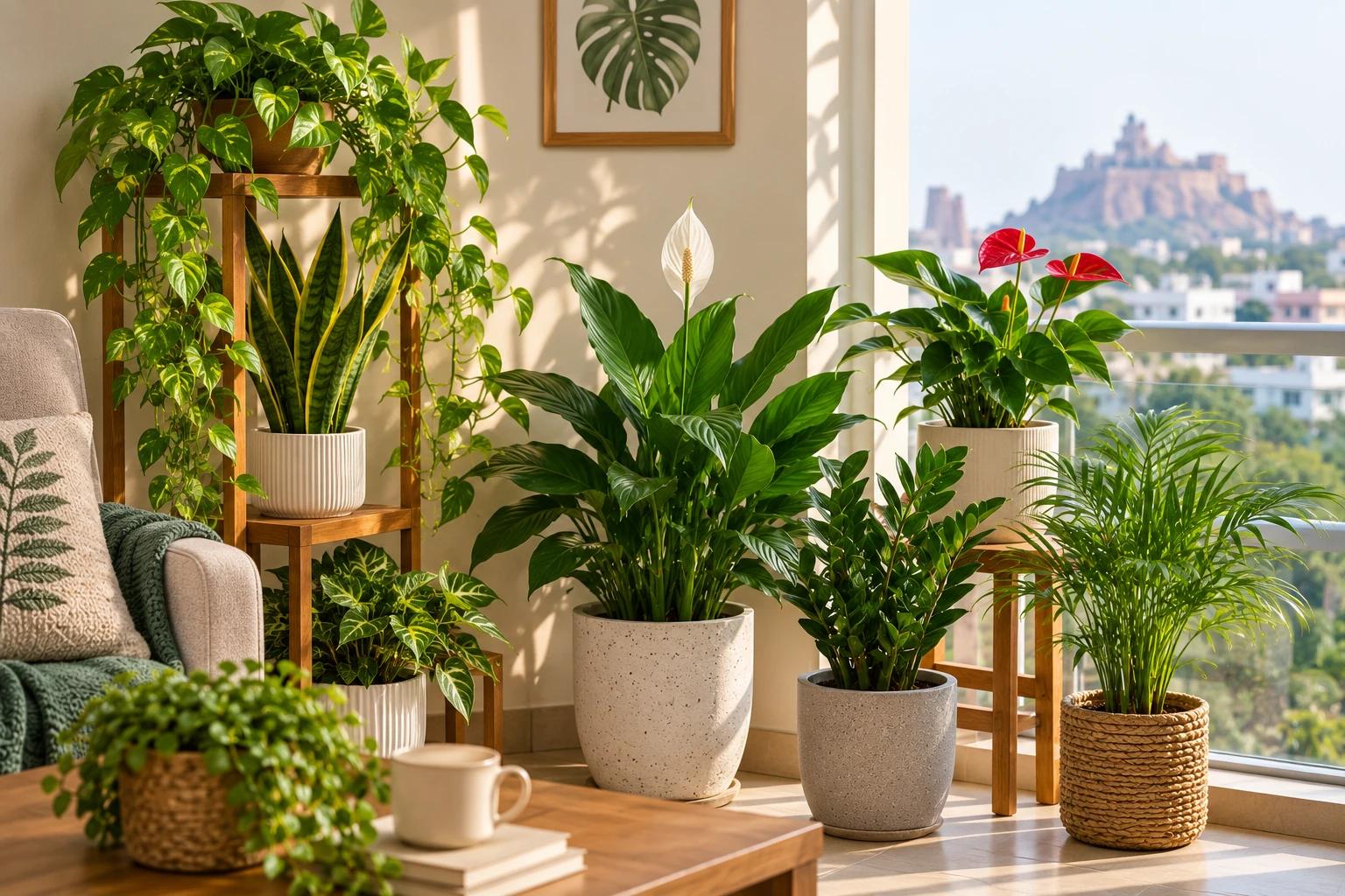Best Indoor Plants for Tiruchirappalli Heat